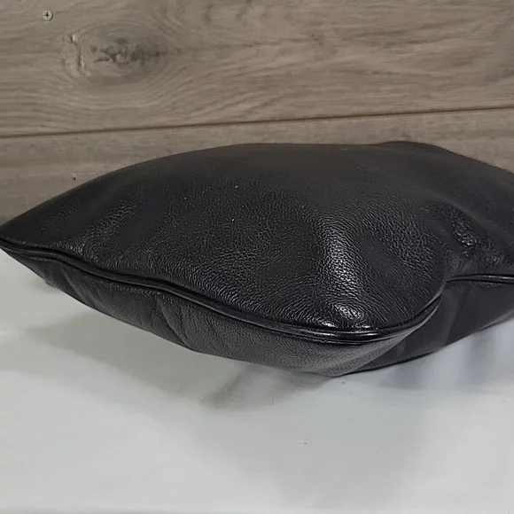 Coach Charles Black Leather Crossbody Messenger Ipad  Bag - Picture 8 of 14